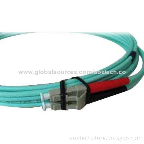 Patch Cord, OM3 Fiber with High-return Loss and Low-insertion Loss